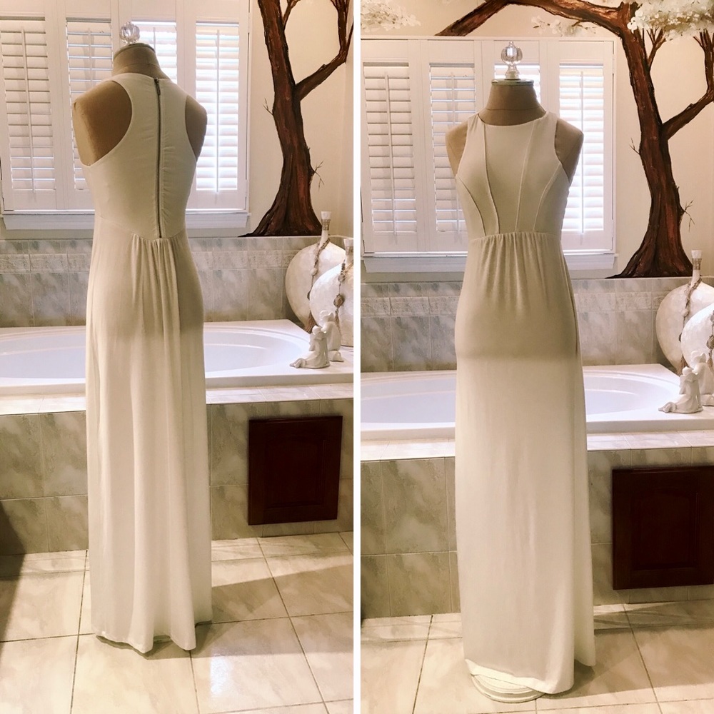 Long white Tart dress